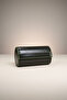 3-Piece Leather Watch Box Cylinder Design Portable Watch Storage Organizer 24X11X7 cm (Khaki) - 4