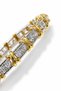 Stoned X Design Women's Handcuff Bracelet |   Modern and Radiant Elegance Lrn078