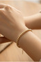 Elegant Thin Dorika Gold Women's Bracelet - 2