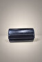 3-Slot Leather Watch Box Cylinder Design Portable Watch Storage Organizer 19X11X7 Cm(Black) - 4