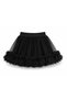 Girl's Heart Detailed Tulle Skirt Set Black and White – Ages 5-13 - 3