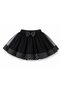 Girl's Bow Detailed Tulle Skirt Set Black and White – Ages 5-13 - 3