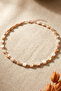 Women's Pink Beaded and Dorica Ball Necklace - 4