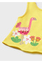Baby Girl 3-Piece Printed Bikini Set Yellow 1636 - 3