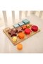 Montessori Silicone Stacking & Shape Sorting Set - 5