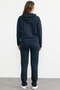 Diving Fabric Hooded Tracksuit Set - Navy Blue - 6