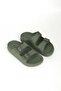 Men's Buckle Detailed Khaki Eva Beach Slippers 23702 - 2