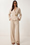 Tencel Bottom-Top Set with Gold Accessories Lyy0144 Stone