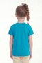 Girl's T-Shirt with Short Sleeves Printed B11 - 4