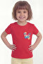 Printed Short Sleeve T-Shirt for Girls B12