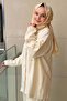 Single Sleeve Floral Accessory Pantsuit - 4