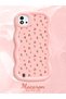 Realme C11 2021 Compatible Shockproof Simple Pink Silicone Phone Case Cover Flower Pattern - 2
