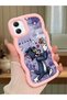 Samsung Galaxy A05 Compatible Shockproof Simple Pink Silicone Phone Case Tom and Jerry Pattern