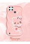 Realme C21Y Compatible Shockproof Simple Pink Silicone Phone Case Hello Kitty Pattern - 2