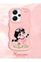 Case for Redmi Note 13 Pro Plus 5g Compatible Shockproof Simple Pink Silicone Phone Case Cute Girl Pattern - 2