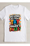 طباعة نسيجية DTF يمكن تطبيقها بالكي، بتصميم "As Long As You Try" - 2