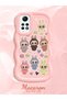 Redmi Note 12 Pro 4g Compatible Shockproof Simple Pink Silicone Phone Case Labubu Pattern - 2