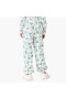 Girls Joggers with UAE National Day Print - Cotton - Drawstring Waist - 3
