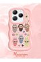 Infinix Hot 40 Pro Compatible Shockproof Simple Pink Silicone Phone Case Labubu Pattern - 2