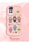 Redmi Note 11 Pro 4g Compatible Shockproof Simple Pink Silicone Phone Case Labubu Pattern - 2
