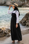 Long Strap Cotton Unlined Summer Dress - 4