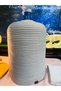 Bottle Cover with Jute Straw Bamboo Pattern, Natural Jute Look, Decorative Basket, Bottle Cover - 6