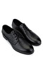 Men's Genuine Leather Black Classic Shoes - 2