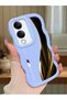 Vivo Y19 Compatible Anti-Knock Simple Blue Silicone Phone Case Cover Bmw Pattern
