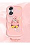 Oppo A60 Compatible Shockproof Simple Pink Silicone Phone Case Spongebob Pattern - 2
