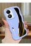 Vivo Y02S Compatible Shockproof Simple Blue Silicone Phone Case Cover Bmw Pattern