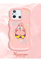 Poco C55 Compatible Shockproof Simple Pink Silicone Phone Case Spongebob Pattern - 2