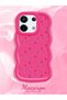Redmi Note 13 Pro 5g Compatible Shockproof Simple Red Silicone Phone Case Cover Flower Pattern - 2