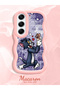 Tecno Camon 40 Compatible Shockproof Simple Pink Silicone Phone Case Tom and Jerry Pattern - 2