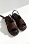 Sonia Bitter Brown Suede Women's Sandals