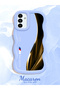 Samsung Galaxy A13 5g Compatible Shockproof Simple Blue Silicone Phone Case Bmw Pattern - 2