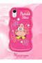 iPhone Xr Compatible Shock-Proof Simple Red Silicone Phone Case Spongebob Pattern - 2