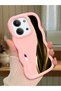 For Redmi 15C 5g Compatible Anti-Knock Simple Pink Silicone Phone Case Cover Bmw Pattern