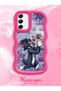 Samsung Galaxy S21 Fe Compatible Shockproof Simple Red Silicone Phone Case Tom and Jerry Pattern - 2