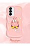 Samsung Galaxy A36 5g Compatible Shockproof Simple Pink Silicone Phone Case Spongebob Pattern - 2