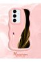 Samsung Galaxy S24 Fe Compatible Shockproof Simple Pink Silicone Phone Case Bmw Pattern - 2