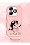 For Infinix Smart 8 Pro Compatible Shockproof Simple Pink Silicone Phone Case Cute Girl Pattern - 2
