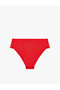 High Waist Bikini Bottom with Drawstring Sides - 5