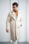 4 Button Detailed Cashmere Coat - 5