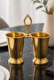 Gold Plated Luxury Spoon Holder 2 Compartment Kitchen Serving Tray Dowry Tableware Organizer Zenith - 2