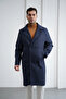 4 Button Detailed Cashmere Coat