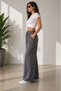 Women's Tencel Fabric Pants with Double Pockets - 2