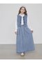 Girl's Jean 3 Piece Set Jeans Jacket Pants Shirt Stylish Combination-Aüt-1007