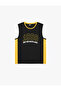 Regular Fit Sleeveless Crew Neck Printed Sports Tank Top - 3