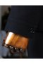 Italian Style Slim Fit Jacket Trousers Sports Men's Suit Navy Blue T14645 - 4
