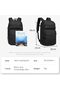 9849 25L Laptop Backpack 15.6 Inch Water-Resistant Travel Work Bag Black - 6